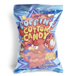 Barbe à papa pétillante Soho saveur bubble gum 75g