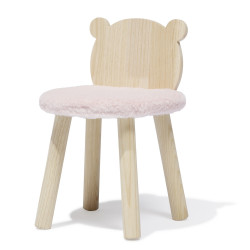 Chaise enfant Dream rose - L30,5xP32xH45,5 cm