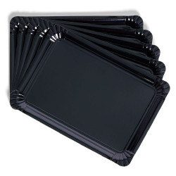 Plateau carton noir 23x33cm x5