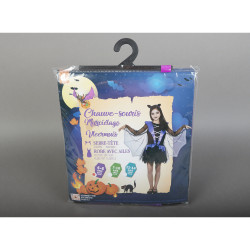 Déguisement fille Halloween chauve souris 4/6 ans