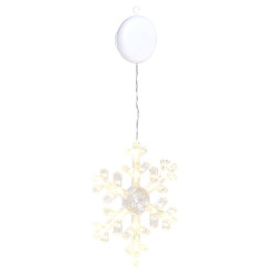 Décoration fenêtre Noël à LED - 4 modèles