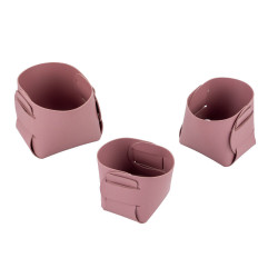 Paniere rangement x3 pvc+met l8+9+10