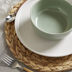 Assiette plate gres d27 oslo