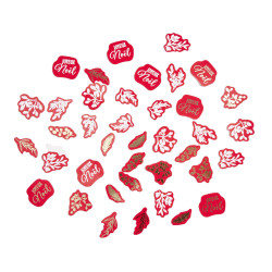 Decoration table x100 pap motif noel