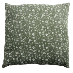 Coussin deperlant poc l40x40x5cm fleurs