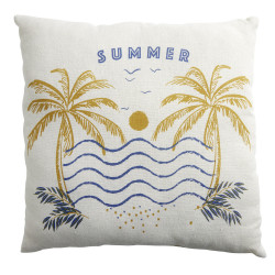 Coussin deperlant poc l40x40x5cm summer