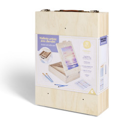 Malette bois + acc art...