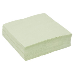 Serviette papier 33x33cm vert olive x50