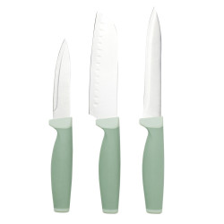 Couteau de cuisine x3 pp+aci