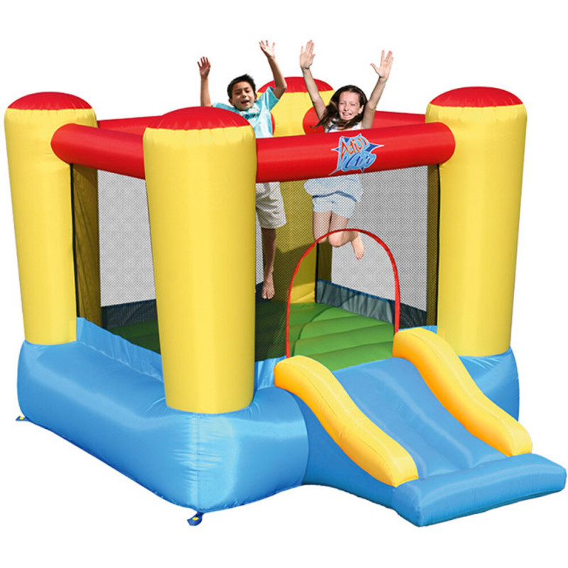 Château Gonflable Géant Pour Enfants 400x320x200 Cm – Ventilateur Inclus