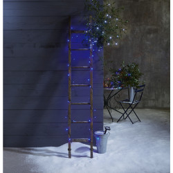 Guirlande électrique Solaire 50 Led Multicolore clignotant 4,9 m