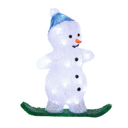 Bonhomme de neige lumineux 30 LED