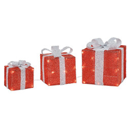 Cadeau lumineux rouge...
