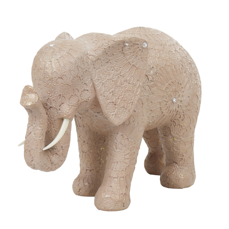 Dcoration  poser forme lphant strass
