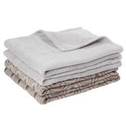 Set 2 plaids assortis 160 x...