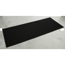 Tapis de cuisine noir