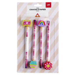 Lot papeterie carnets stylos gommes adhésif fantaisie