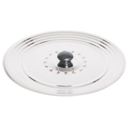 Couvercle inox Ø32cm