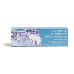 Sachets de congélation spécial 24 glaçons x10 sacs