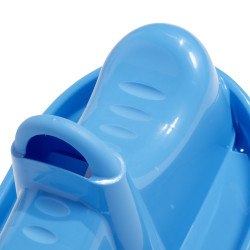 Bascule enfant trio bleu