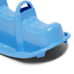 Bascule enfant trio bleu